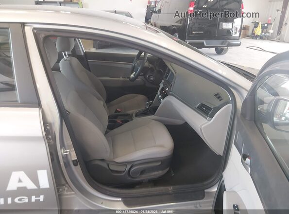5NPD74LF5LH615235 2020 HYUNDAI ELANTRA Silver Front interior view