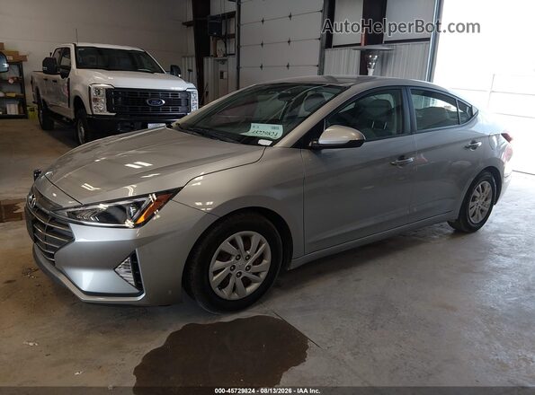 5NPD74LF5LH615235 2020 HYUNDAI ELANTRA Silver Front left
