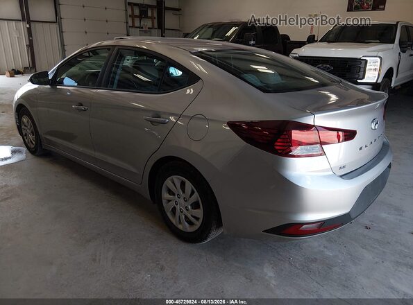 5NPD74LF5LH615235 2020 HYUNDAI ELANTRA Silver Rear left