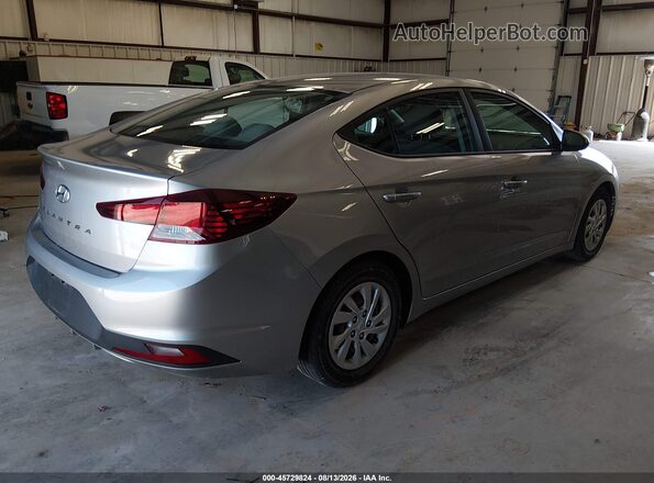 5NPD74LF5LH615235 2020 HYUNDAI ELANTRA Silver Rear right