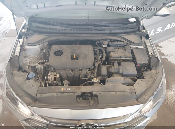 5NPD74LF5LH615235 2020 HYUNDAI ELANTRA Silver Rear view