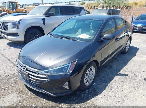 5NPD74LF5LH615963 2020 HYUNDAI ELANTRA Gray Vista tres cuartos delantera izquierda