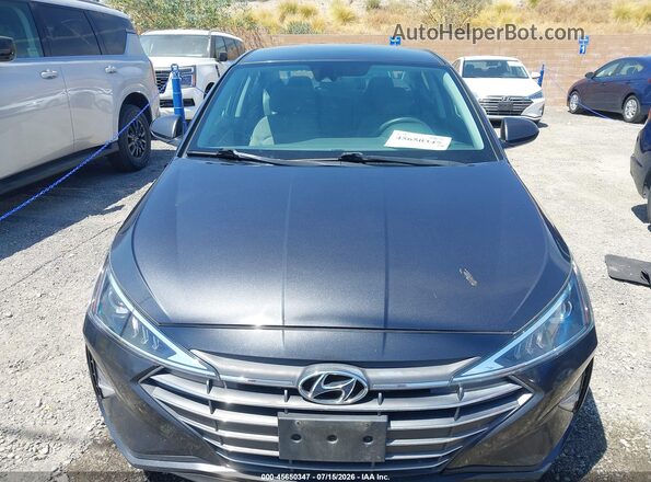 5NPD74LF5LH615963 2020 HYUNDAI ELANTRA Gray Vista interior de 360 grados