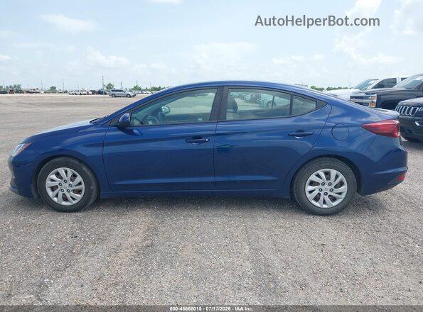 5NPD74LF5LH616305 2020 HYUNDAI ELANTRA Blue 360 interior view