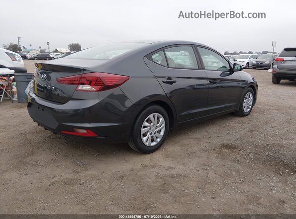 5NPD74LF5LH616398 2020 HYUNDAI ELANTRA Gray Задня права чверть