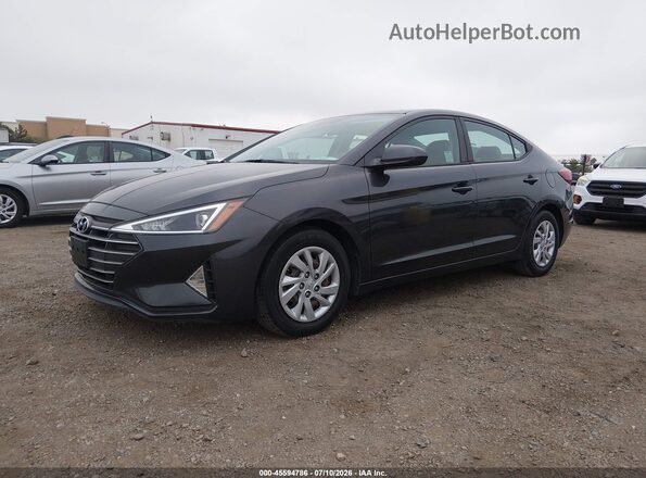 5NPD74LF5LH616398 2020 HYUNDAI ELANTRA Gray Передня ліва чверть