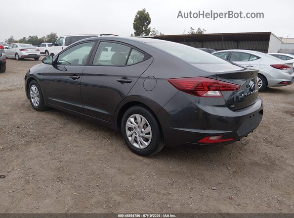 5NPD74LF5LH616398 2020 HYUNDAI ELANTRA Gray Задня ліва чверть