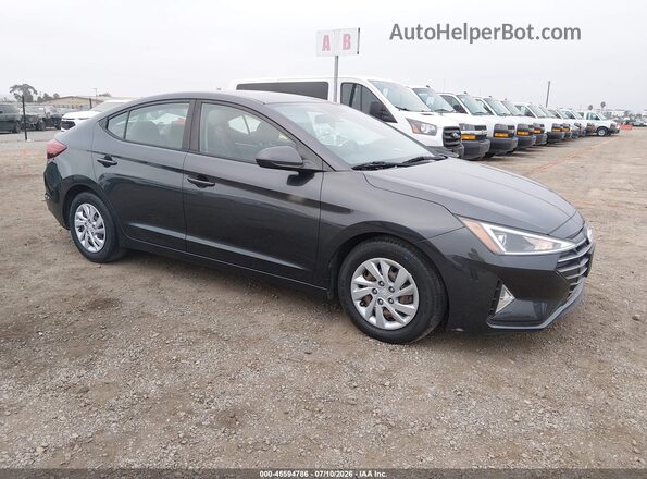 5NPD74LF5LH616398 2020 HYUNDAI ELANTRA Gray Вид спереду