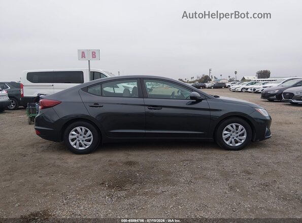 5NPD74LF5LH616398 2020 HYUNDAI ELANTRA Gray Панорамний вид салону 360°