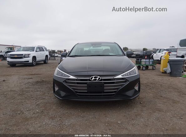 5NPD74LF5LH616398 2020 HYUNDAI ELANTRA Gray Вид задньої частини салону