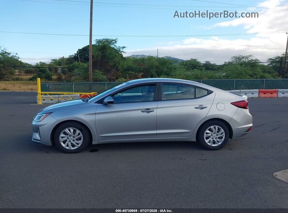 5NPD74LF5LH616899 2020 HYUNDAI ELANTRA Silver Widok wnętrza 360 stopni