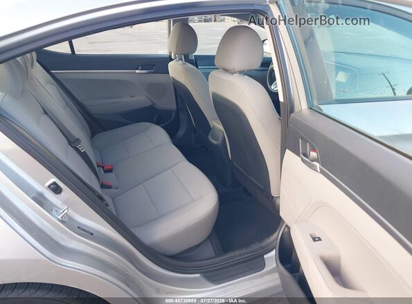 5NPD74LF5LH616899 2020 HYUNDAI ELANTRA Silver Widok naklejki z numerem VIN