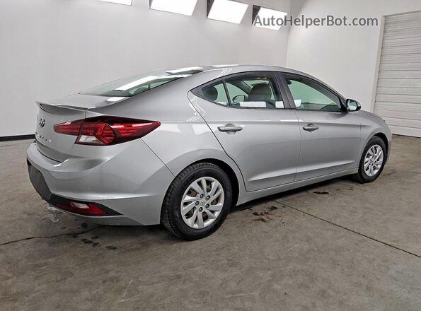 5NPD74LF5LH617924 2020 HYUNDAI ELANTRA Серебряный Задняя правая четверть