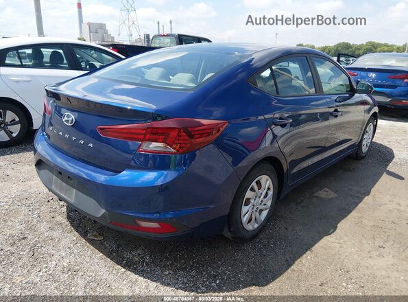 5NPD74LF5LH618202 2020 HYUNDAI ELANTRA Blue Rear right