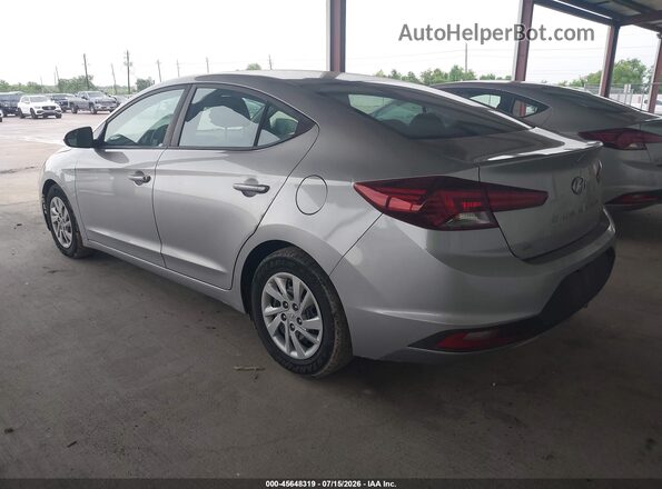 5NPD74LF5LH620211 2020 HYUNDAI ELANTRA Серебряный Задняя левая четверть