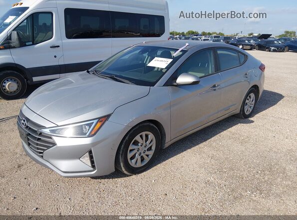 5NPD74LF5LH620211 2020 HYUNDAI ELANTRA Серебряный Передняя левая четверть