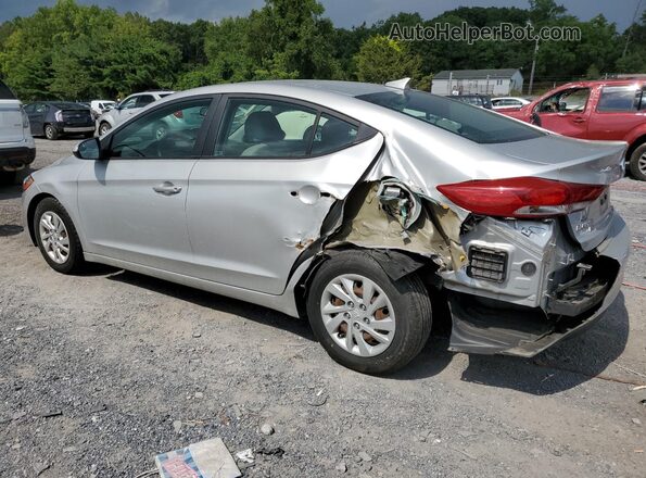 5NPD74LF6HH049643 2017 HYUNDAI ELANTRA Silver Trasero izquierdo