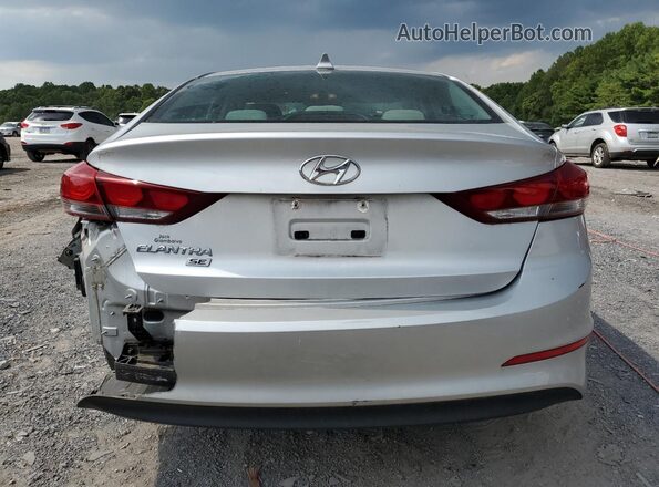 5NPD74LF6HH049643 2017 HYUNDAI ELANTRA Silver Vista trasera