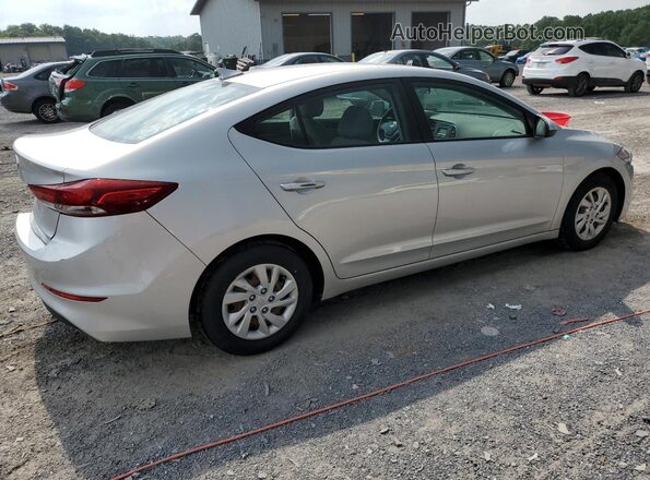 5NPD74LF6HH049643 2017 HYUNDAI ELANTRA Silver Trasero derecho