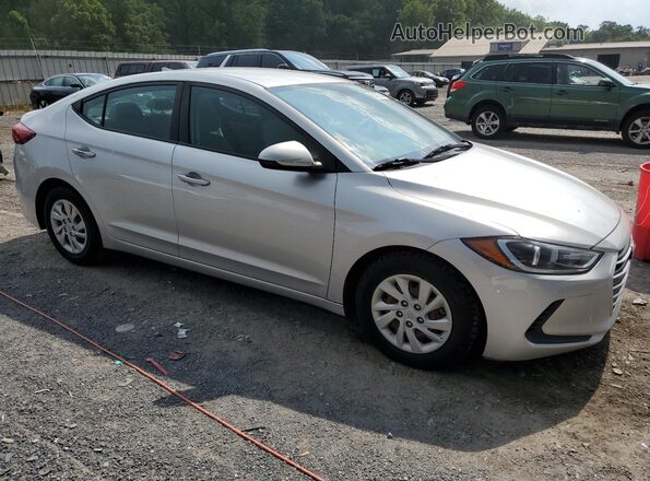 5NPD74LF6HH049643 2017 HYUNDAI ELANTRA Silver Delantero derecho