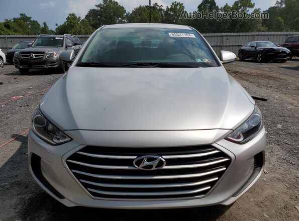 5NPD74LF6HH049643 2017 HYUNDAI ELANTRA Silver Vista frontal