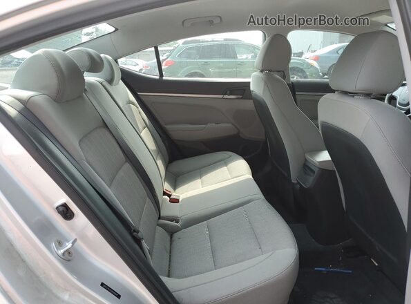 5NPD74LF6HH049643 2017 HYUNDAI ELANTRA Silver Vista de los asientos traseros