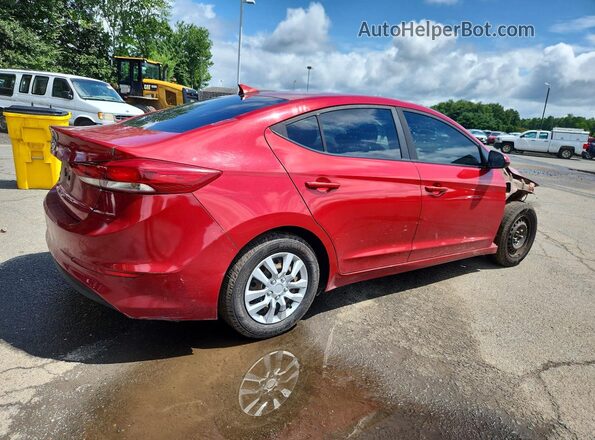 5NPD74LF6HH070847 2017 HYUNDAI ELANTRA Red Tył prawy