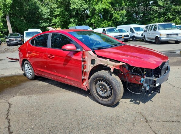 5NPD74LF6HH070847 2017 HYUNDAI ELANTRA Red Przód prawy