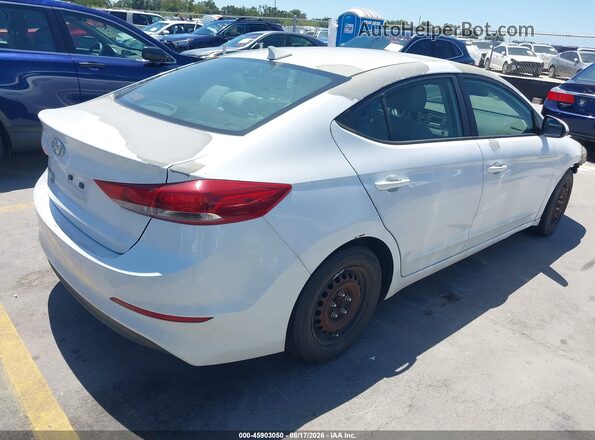 5NPD74LF6HH076714 2017 HYUNDAI ELANTRA White Tył prawy