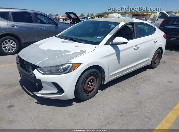 5NPD74LF6HH076714 2017 HYUNDAI ELANTRA White Przód lewy