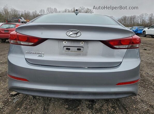 5NPD74LF6HH078334 2017 HYUNDAI ELANTRA Silver უკანა ხედი