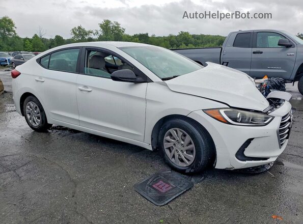 5NPD74LF6HH087860 2017 HYUNDAI ELANTRA White Передня права чверть