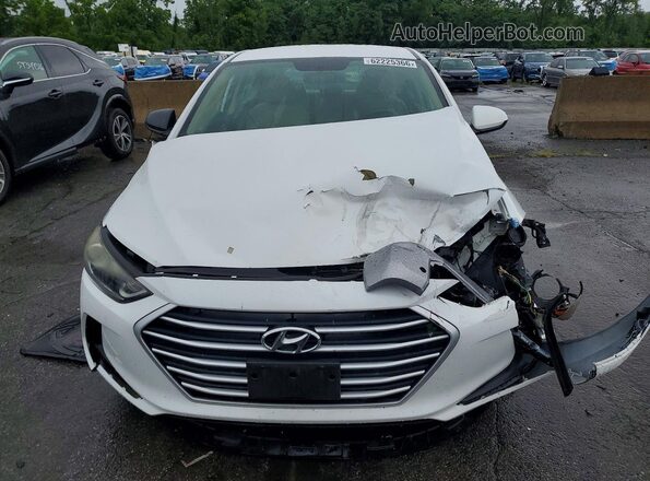 5NPD74LF6HH087860 2017 HYUNDAI ELANTRA White Вид спереду
