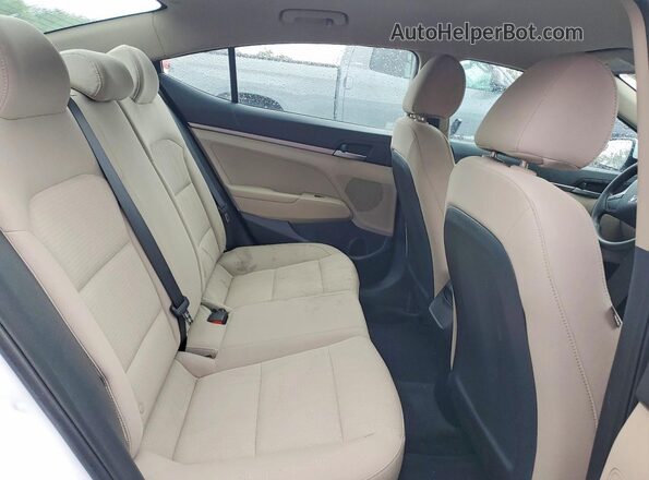 5NPD74LF6HH087860 2017 HYUNDAI ELANTRA White Вид задніх сидінь