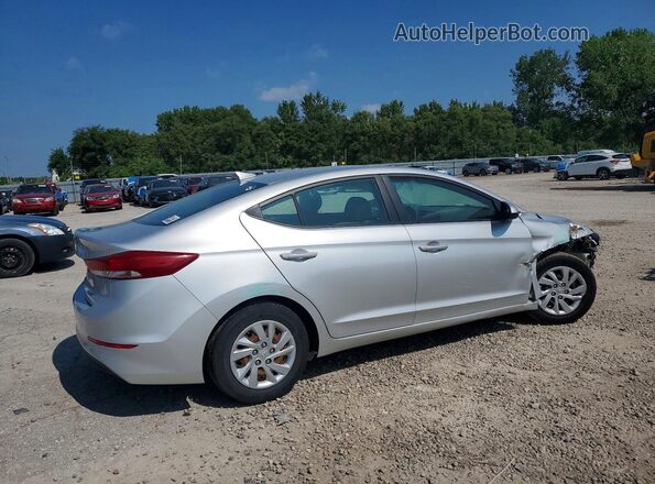 5NPD74LF6HH094968 2017 HYUNDAI ELANTRA Серебряный Задняя правая четверть