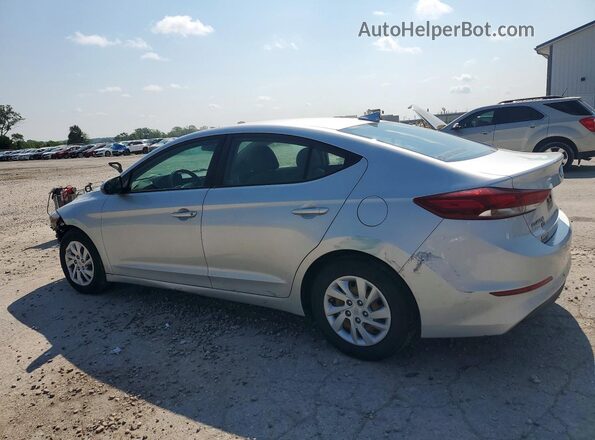 5NPD74LF6HH094968 2017 HYUNDAI ELANTRA Серебряный Задняя левая четверть