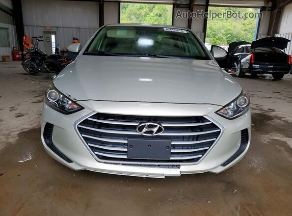 5NPD74LF6HH117200 2017 HYUNDAI ELANTRA Beige Front view