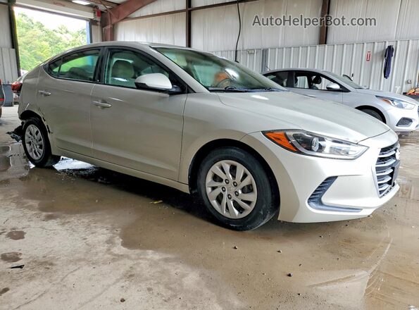 5NPD74LF6HH117200 2017 HYUNDAI ELANTRA Beige Front right