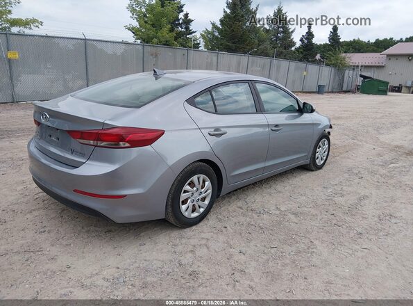 5NPD74LF6HH126334 2017 HYUNDAI ELANTRA Silver Հետևի աջ