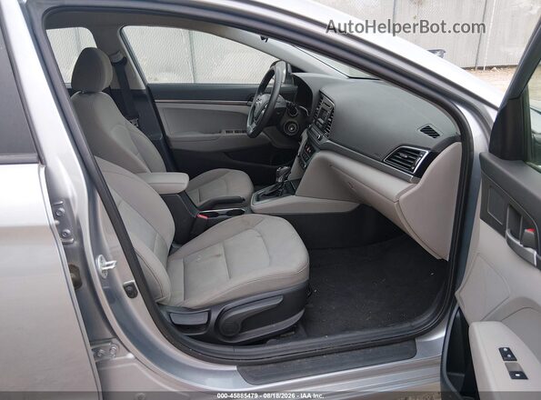 5NPD74LF6HH126334 2017 HYUNDAI ELANTRA Silver Սալոնի դիմացի տեսք