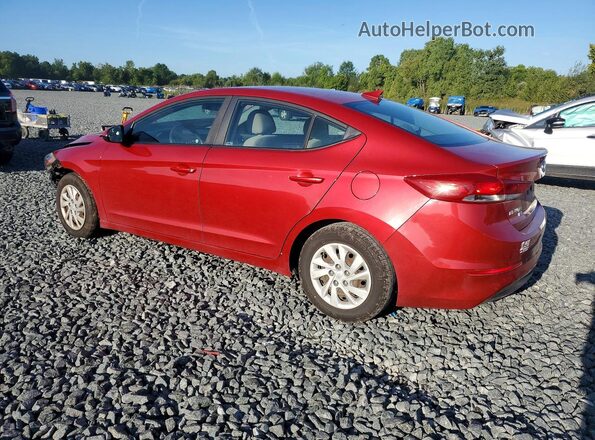 5NPD74LF6HH132862 2017 HYUNDAI ELANTRA Burgundy Առջևի աջ
