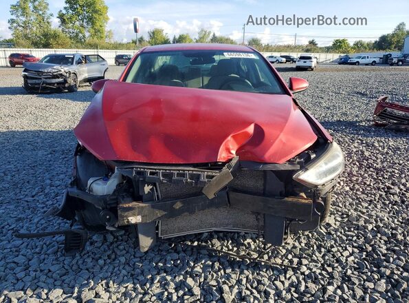 5NPD74LF6HH132862 2017 HYUNDAI ELANTRA Burgundy Սարքավորումների վահանակի տեսք