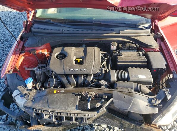 5NPD74LF6HH132862 2017 HYUNDAI ELANTRA Burgundy 