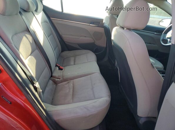 5NPD74LF6HH132862 2017 HYUNDAI ELANTRA Burgundy 