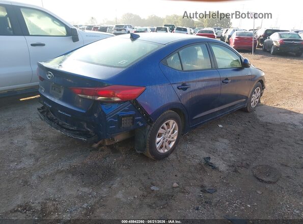 5NPD74LF6HH148009 2017 HYUNDAI ELANTRA Blue Հետևի աջ