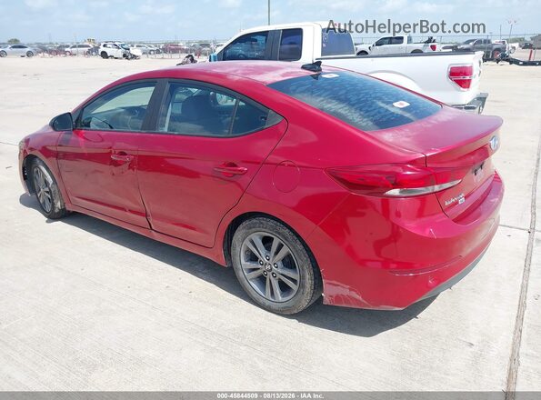 5NPD74LF6HH149113 2017 HYUNDAI ELANTRA Red Rear left