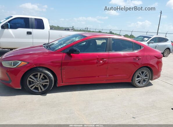 5NPD74LF6HH149113 2017 HYUNDAI ELANTRA Red Front view
