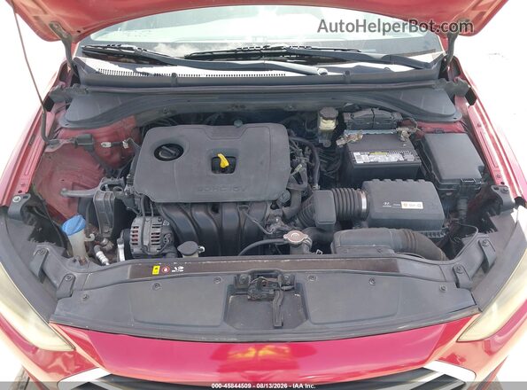 5NPD74LF6HH149113 2017 HYUNDAI ELANTRA Red Rear view