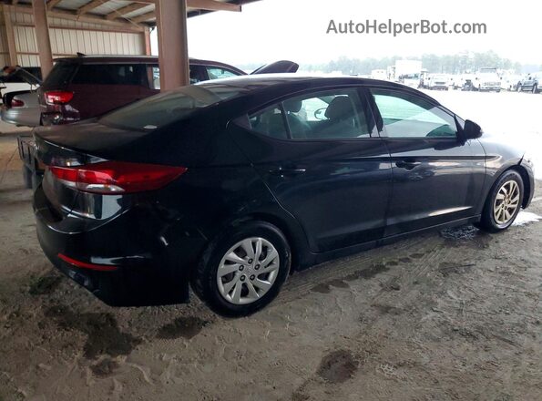 5NPD74LF6JH336325 2018 HYUNDAI ELANTRA Black Rear right