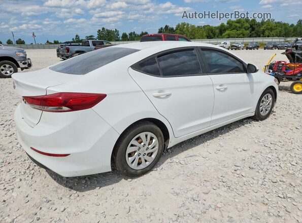 5NPD74LF6JH347020 2018 HYUNDAI ELANTRA White უკანა მარჯვენა